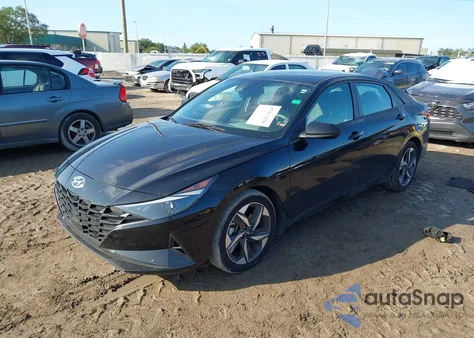 2023 Hyundai Elantra Sel из США, поврежденный, VIN 5NPLS4AG8PH106042